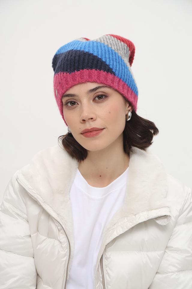 Шапка Seeberger разноцветная
