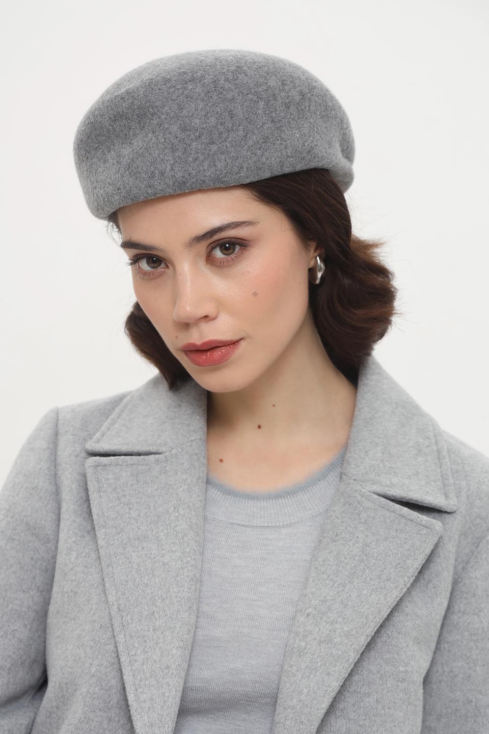 Берет Roeckl серый