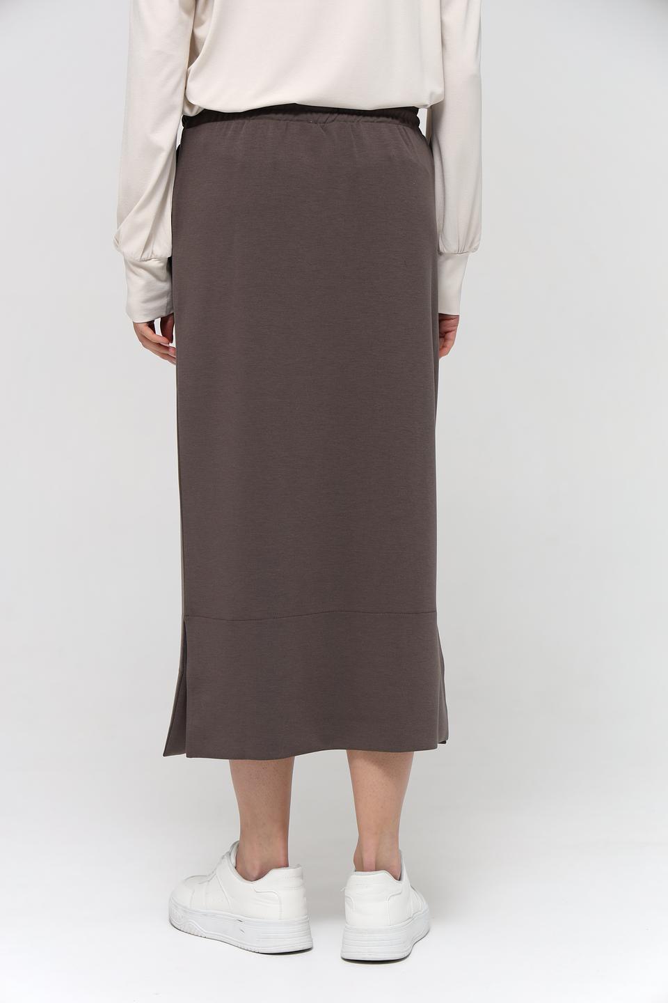 Юбка Cinque с кулиской серая