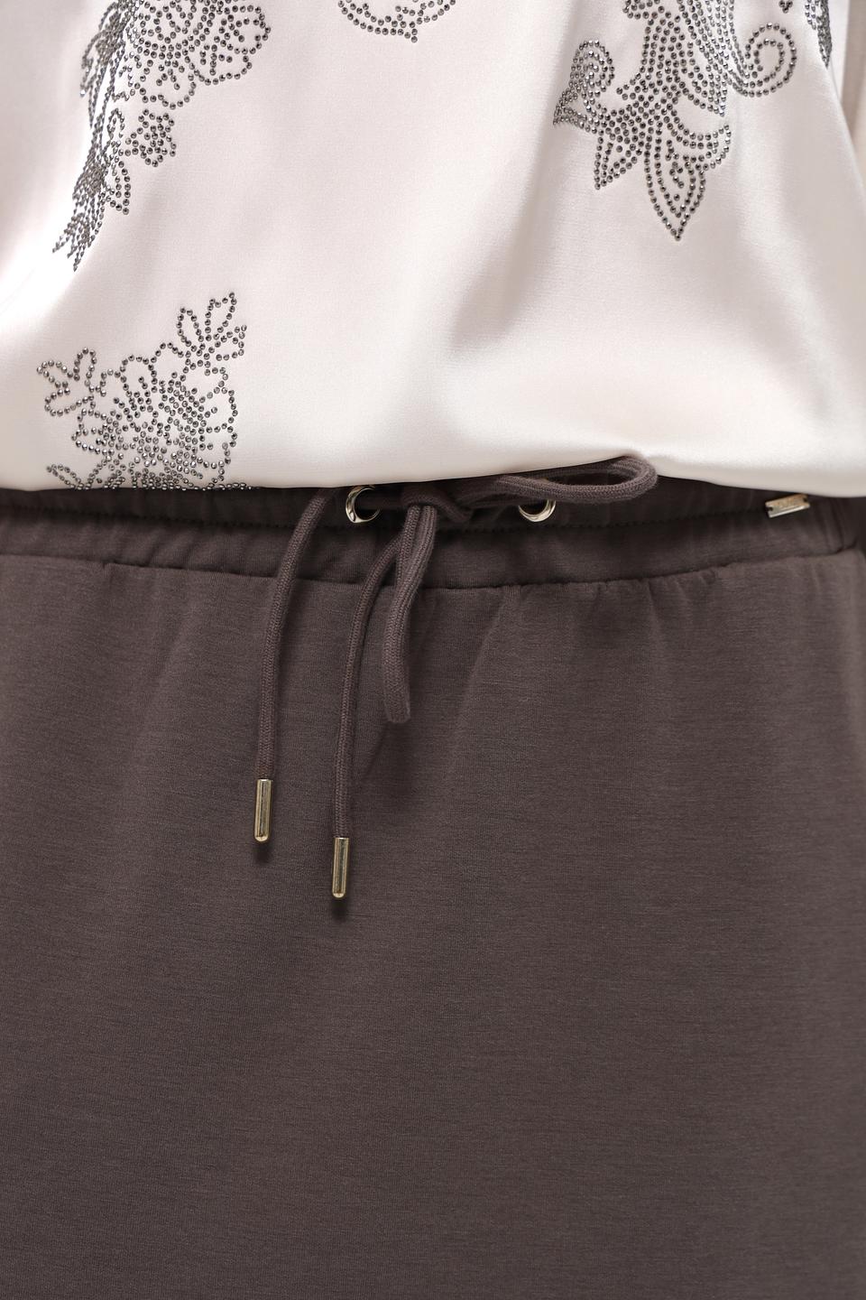 Юбка Cinque с кулиской серая