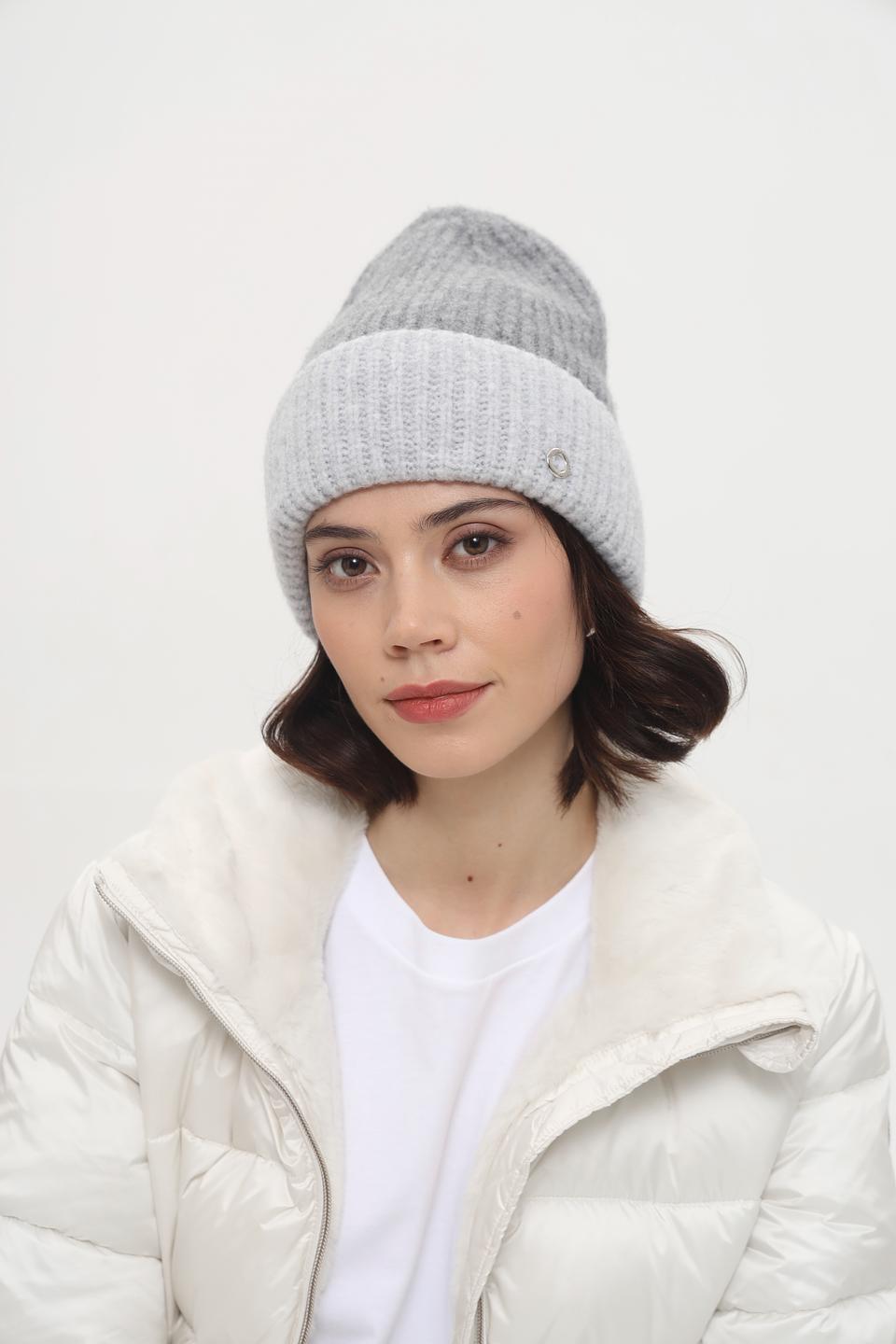 Шапка Marhatter серая