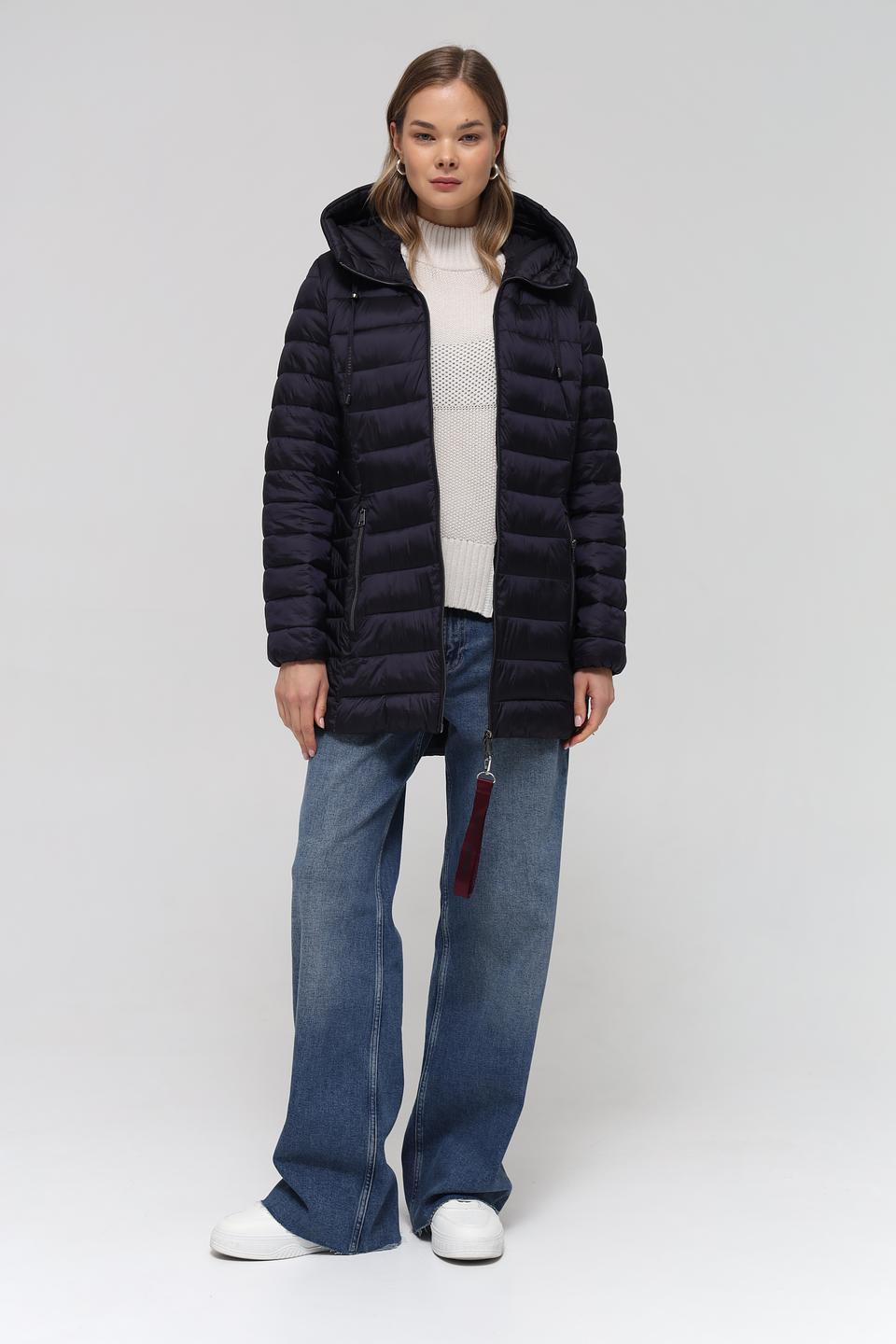 Куртка Lebek стеганая чёрная