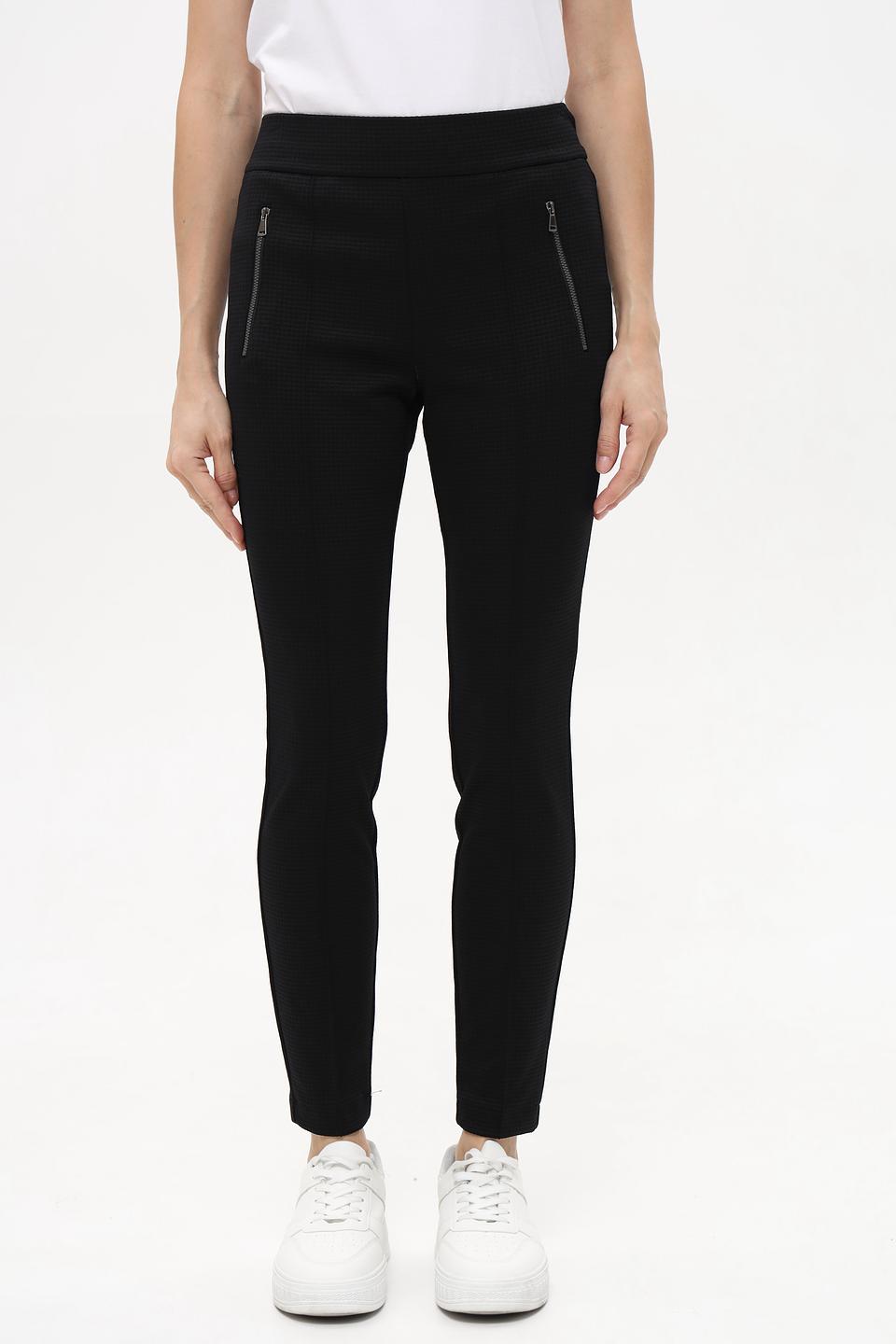 Брюки Marc Aurel черные с карманами