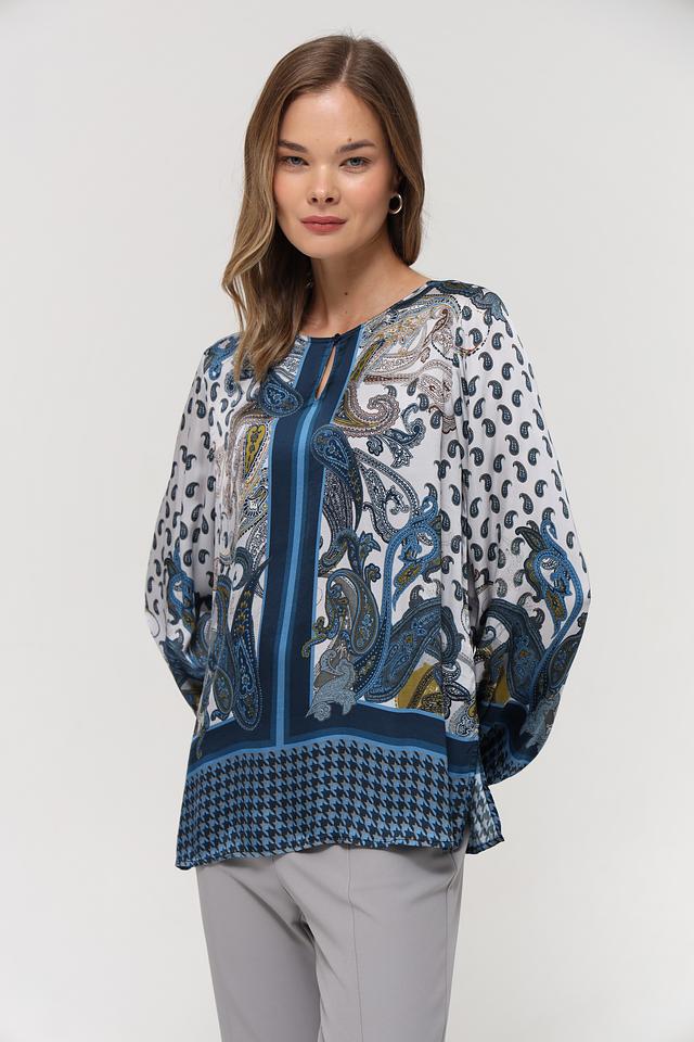 Блуза Catnoir с принтом пейсли