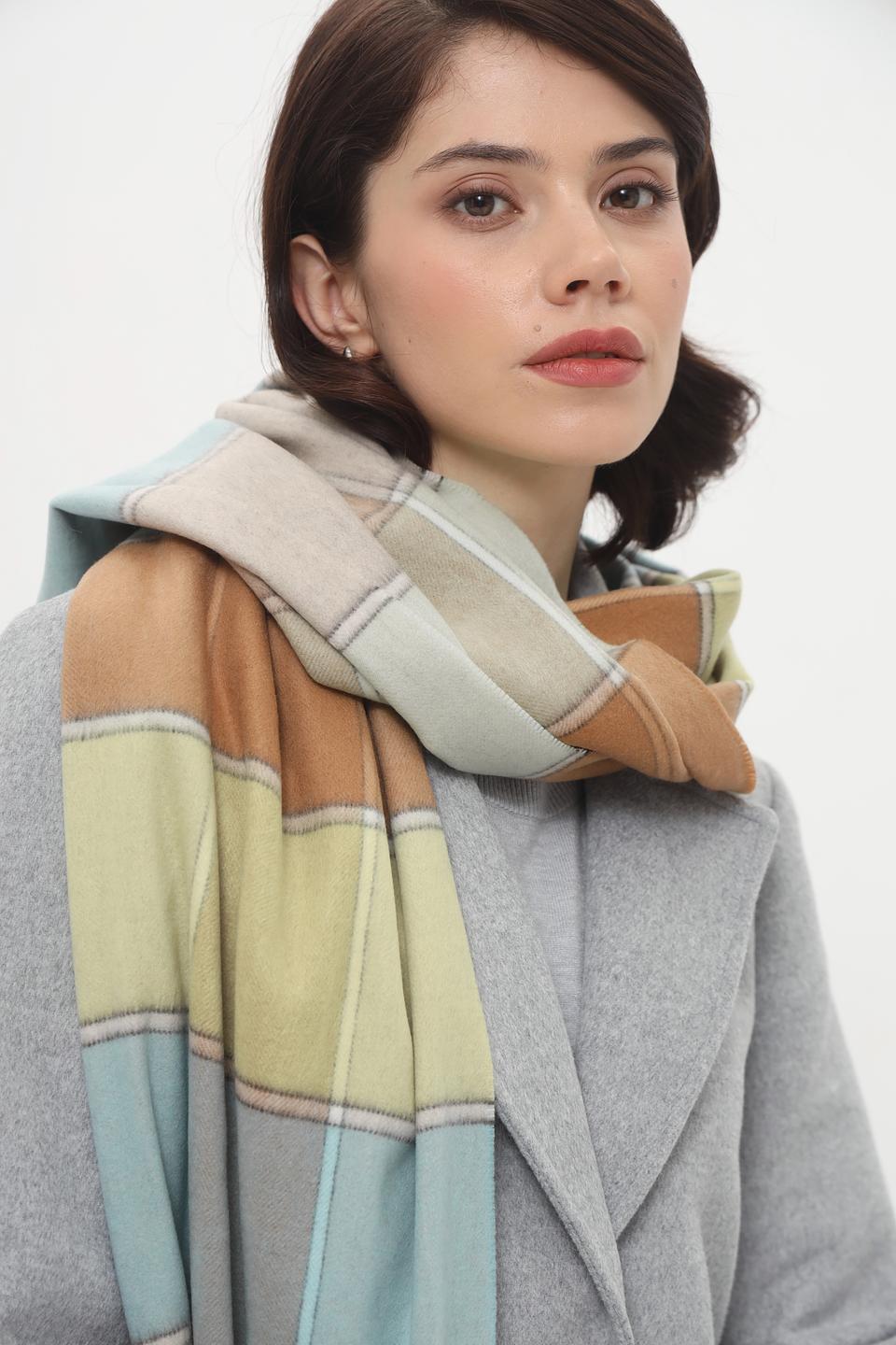 Шарф Fraas в клетку