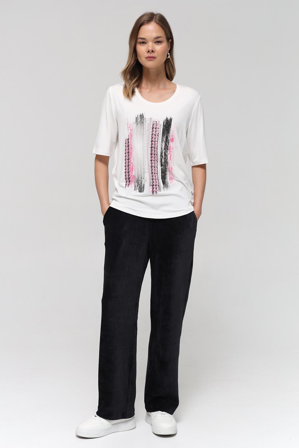 Брюки вельветовые Rabe collection чёрные