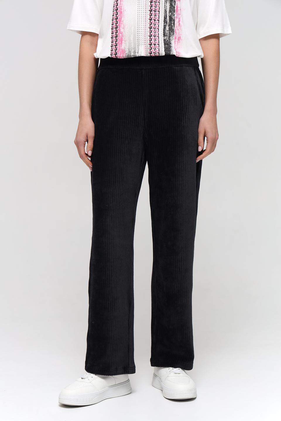 Брюки вельветовые Rabe collection чёрные