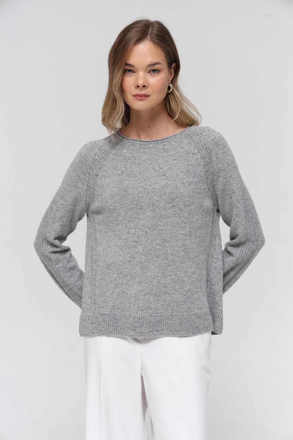 Пуловер Rabe collection серый