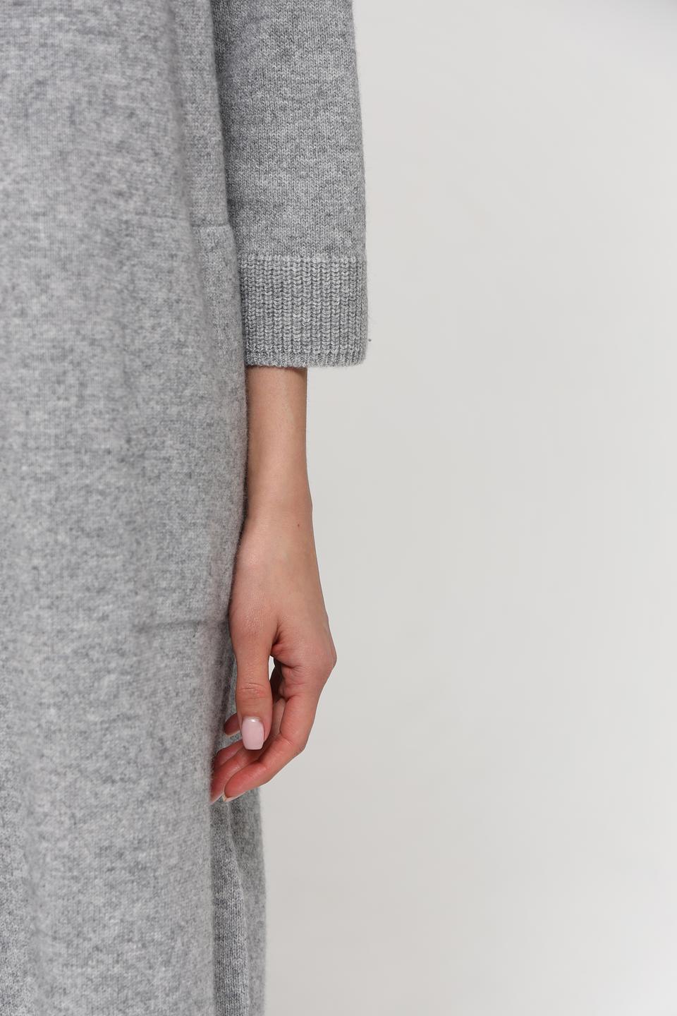 Платье Rabe collection серое вязаное