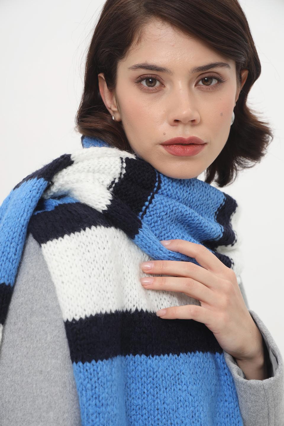 Шарф Oui в полоску