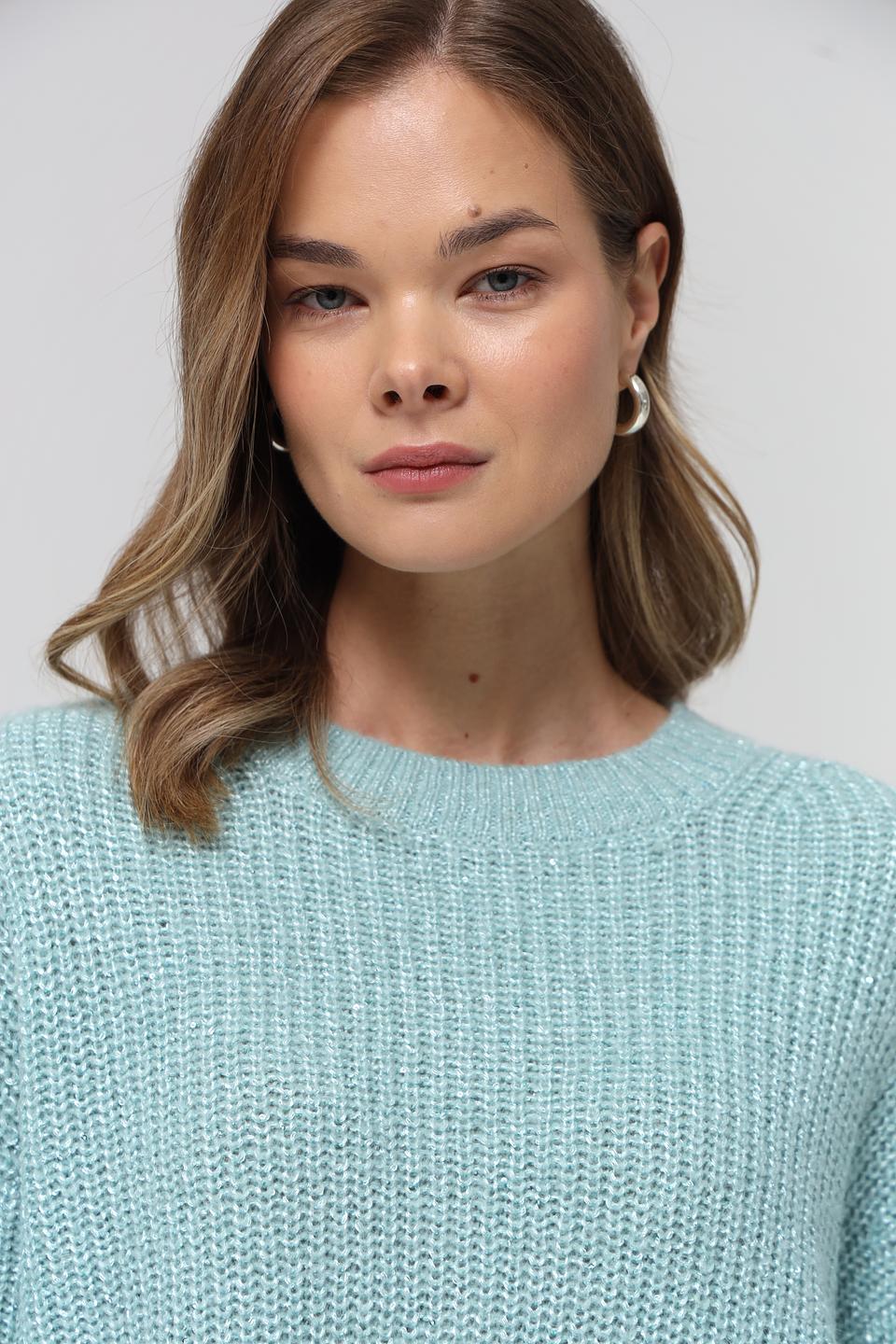 Пуловер Lecomte мятный