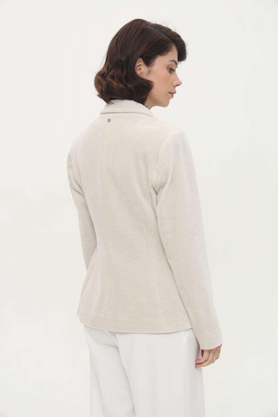 Жакет Marc Cain вельветовый бежевый