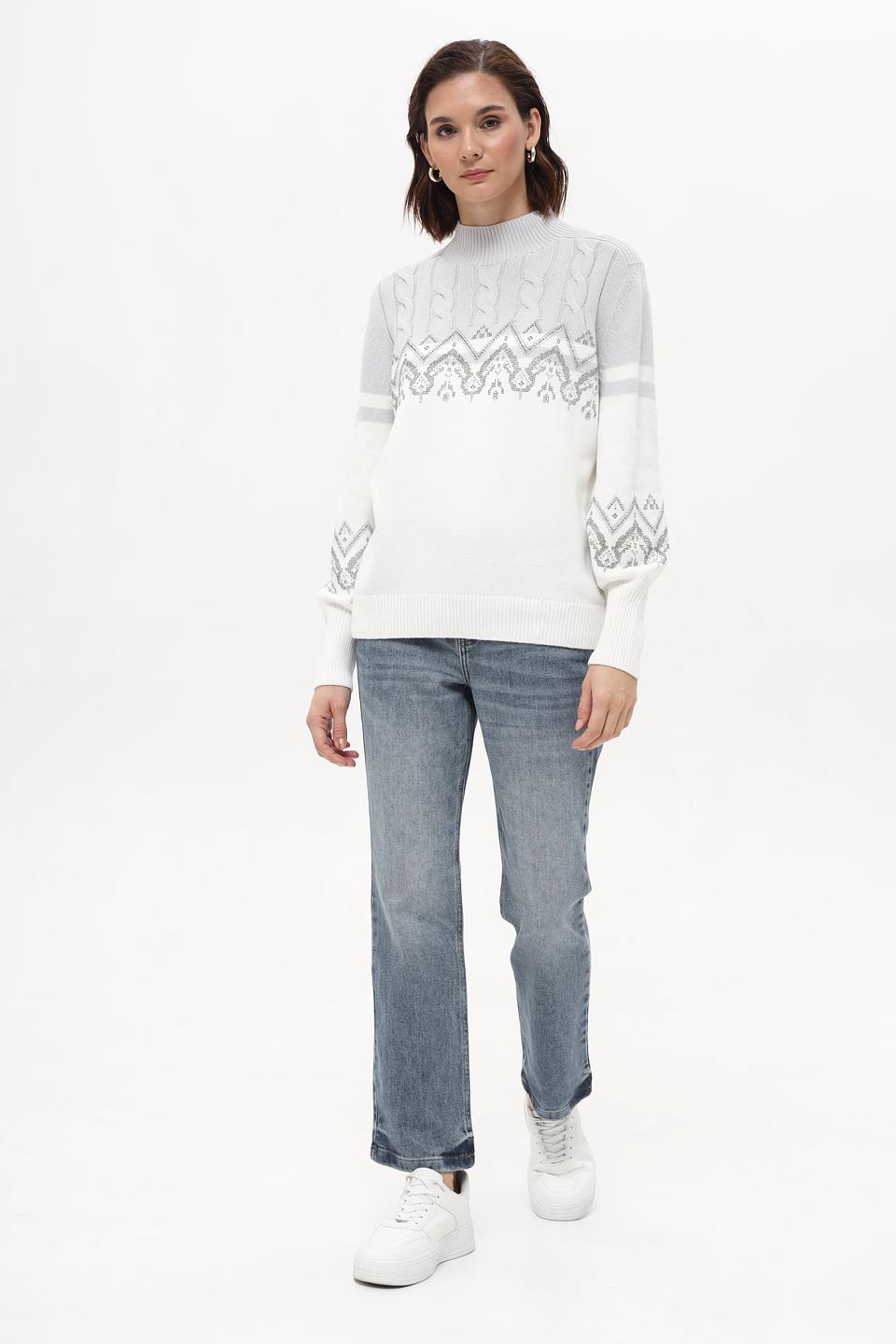 Пуловер Monari с узором