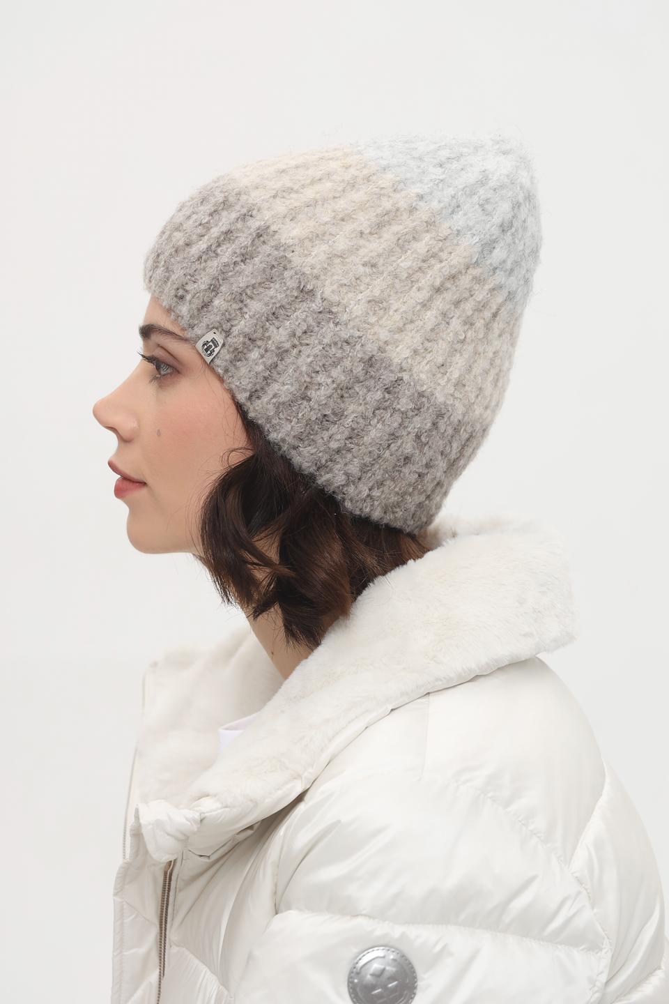 Шапка Roeckl вязаная серая