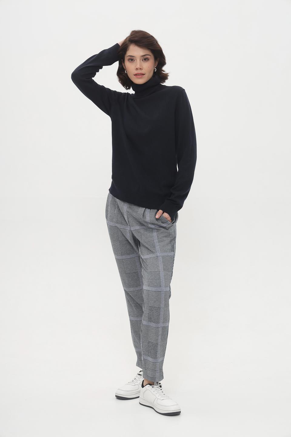 Брюки в клетку Tom Tailor