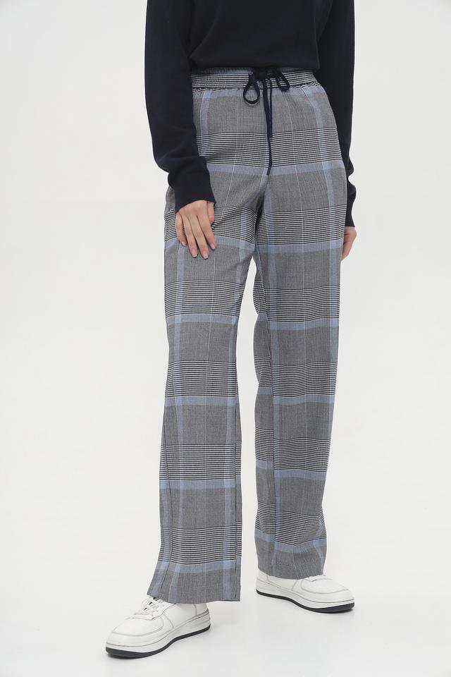 Брюки Tom Tailor в клетку серые