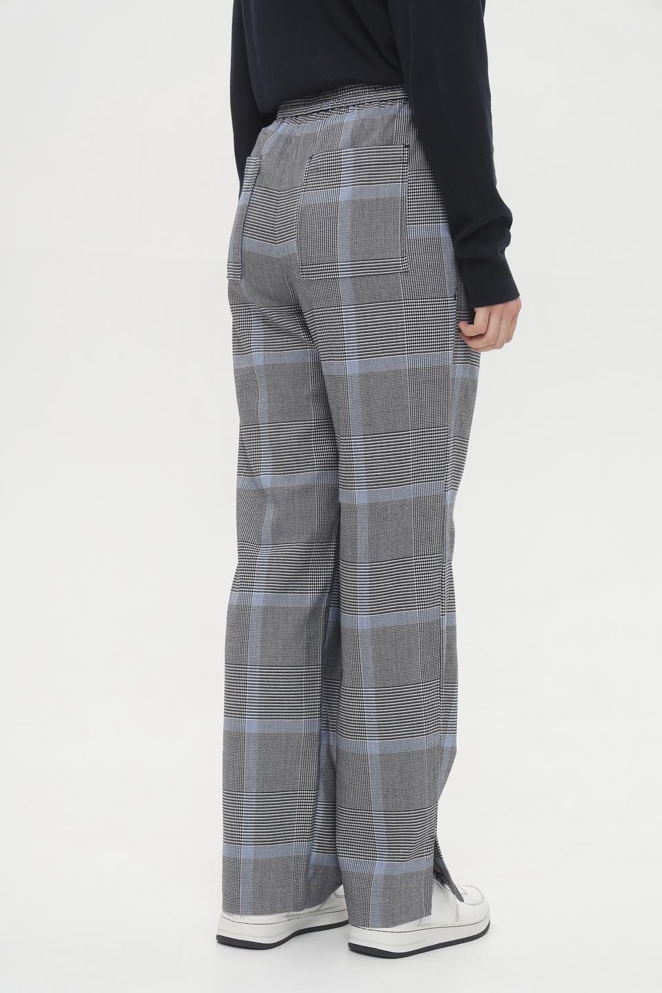 Брюки Tom Tailor в клетку серые