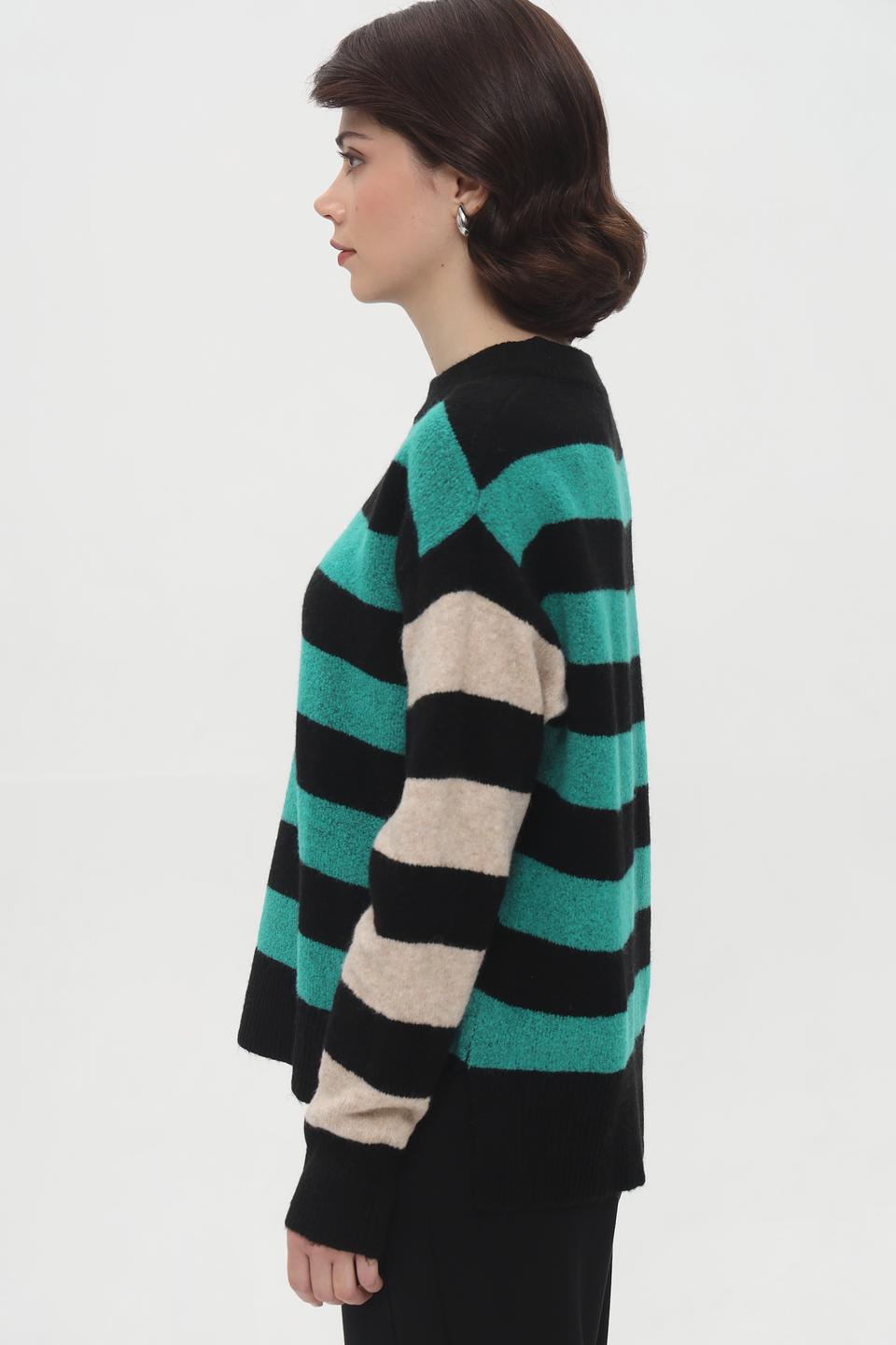 Пуловер Tom Tailor в полоску