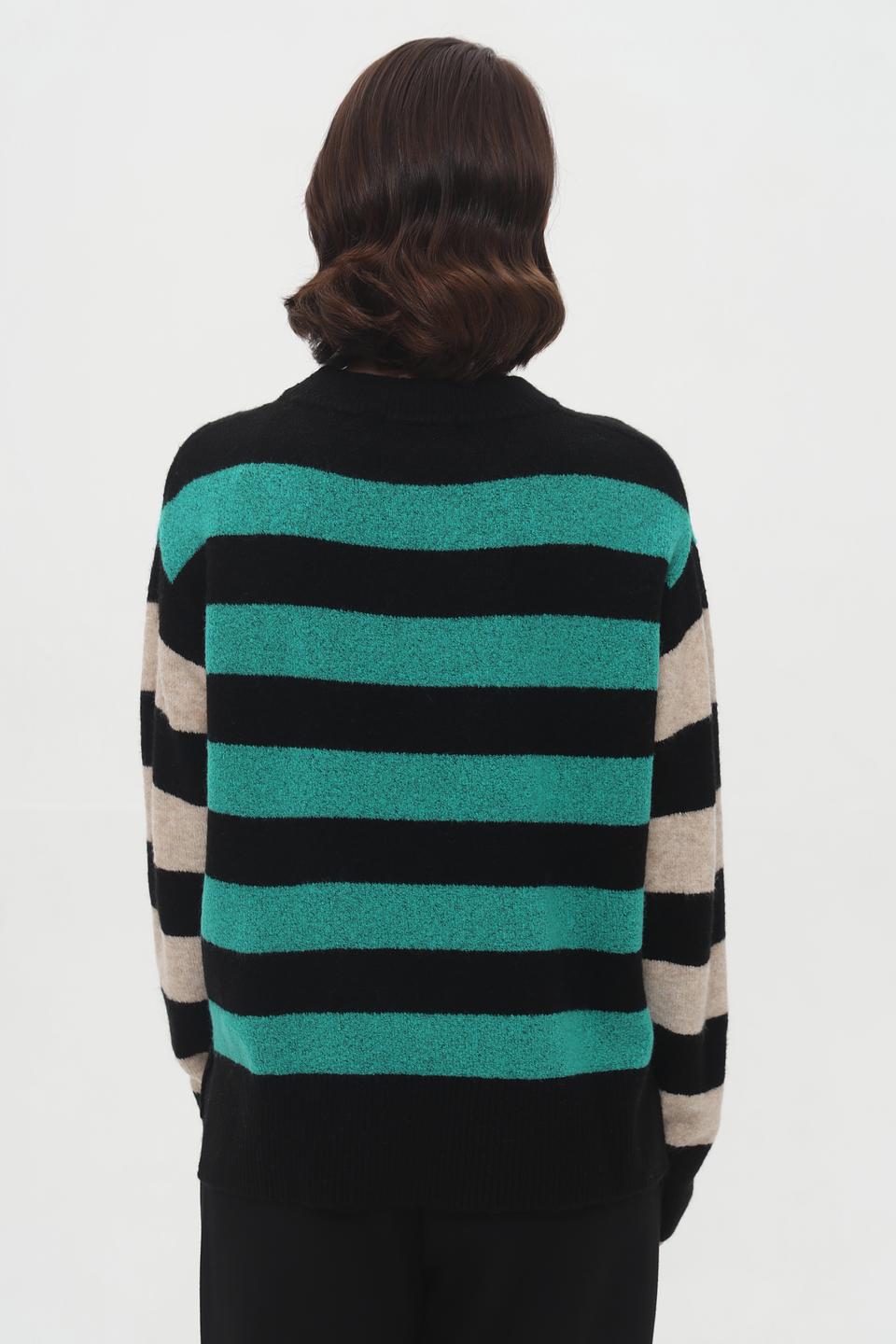 Пуловер Tom Tailor в полоску