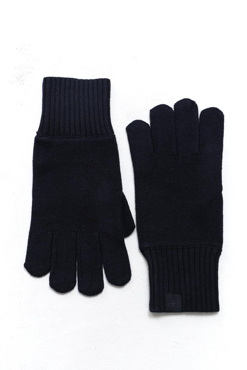 Перчатки Tom Tailor чёрные вязаные