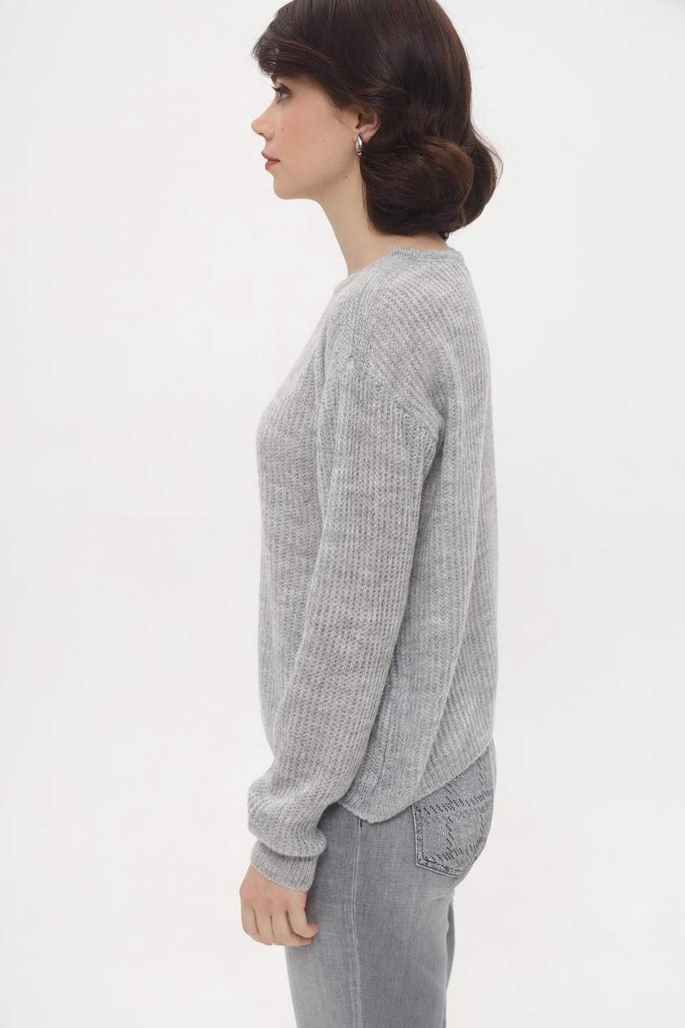 Пуловер More and More серый