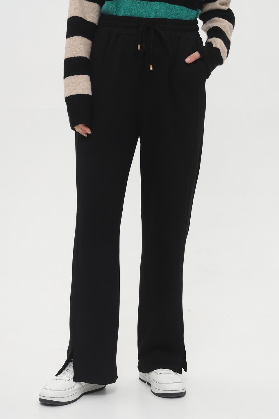 Брюки Broadway клёш чёрные