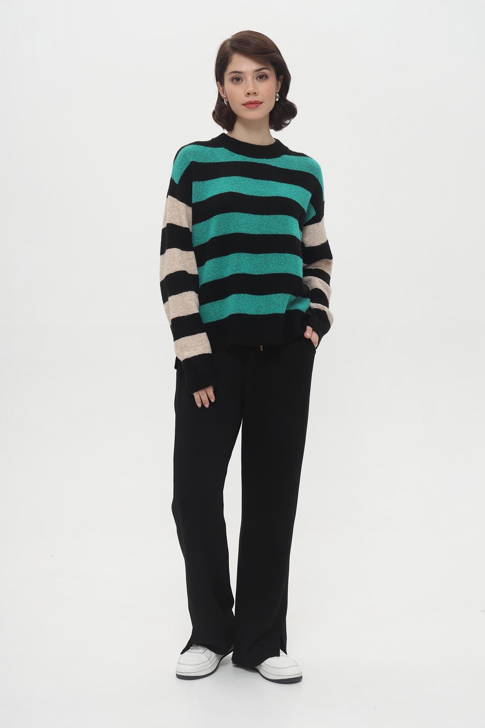 Брюки Broadway клёш чёрные