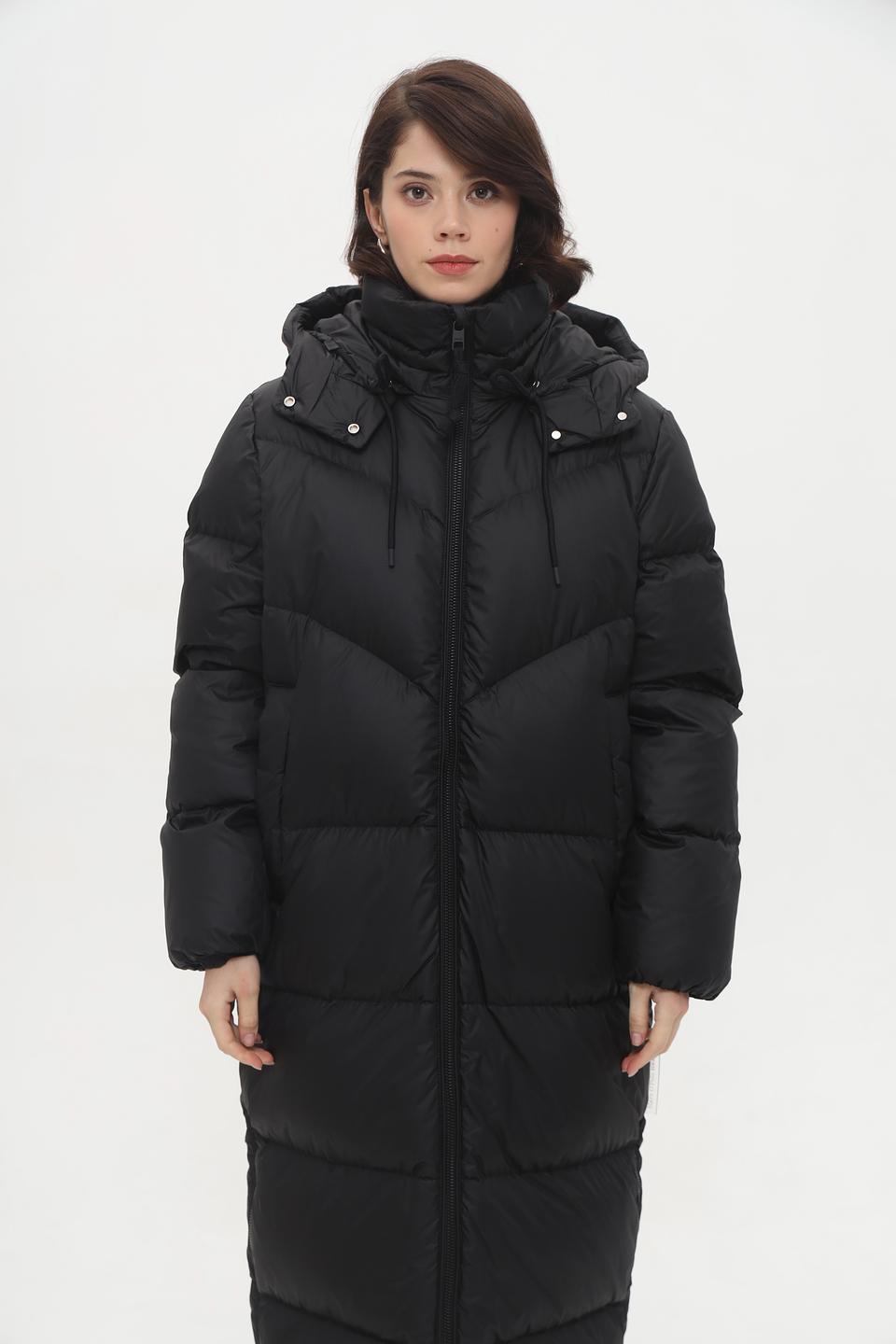 Пальто Marc O Polo DENIM чёрное стеганое