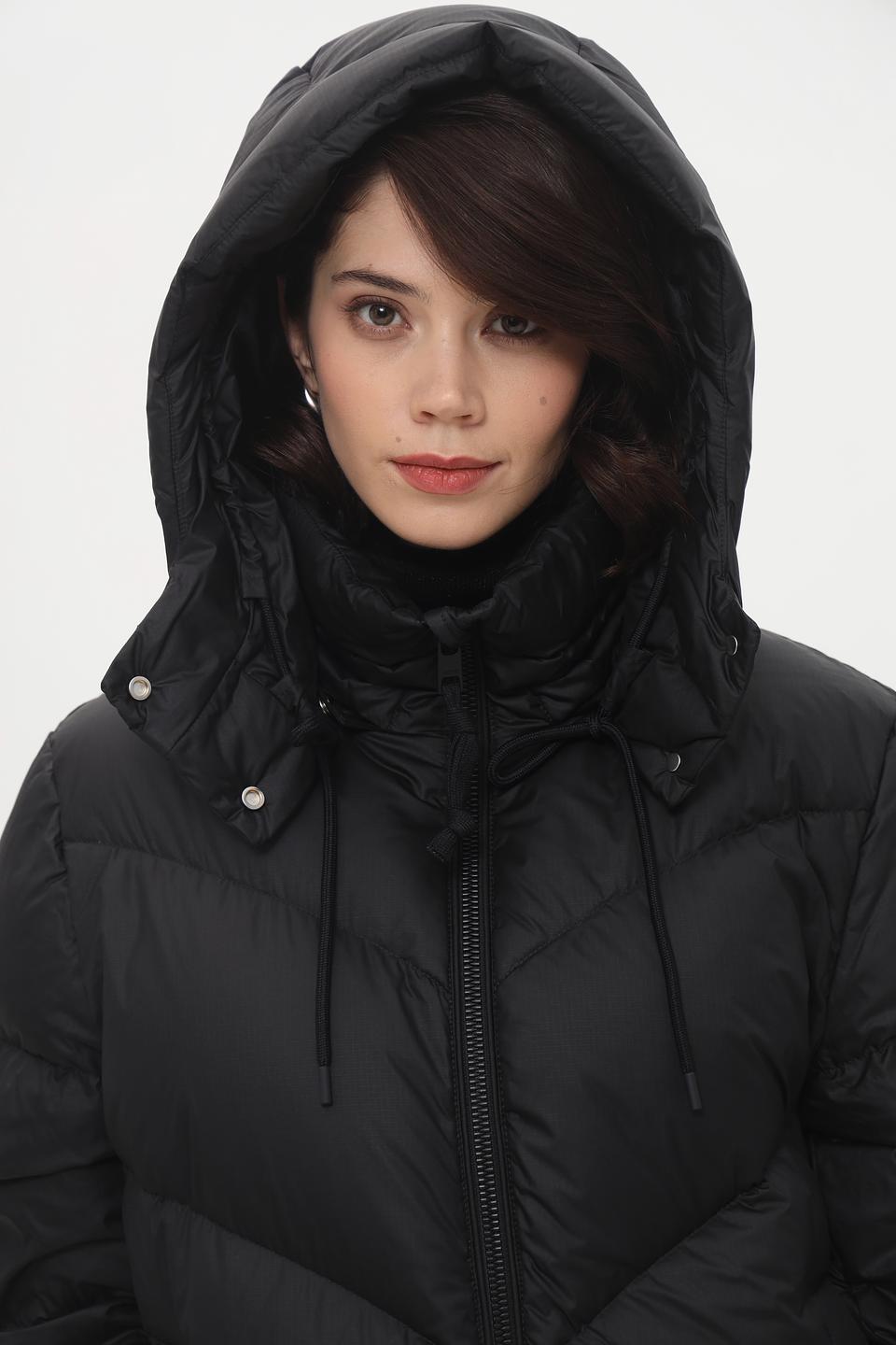 Пальто Marc O Polo DENIM чёрное стеганое