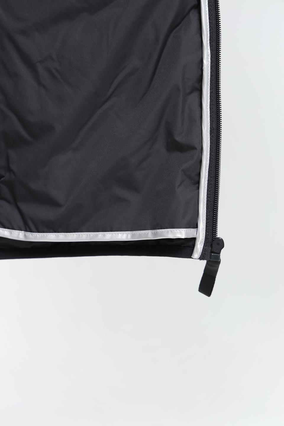 Жилет Time Zone стеганый чёрный