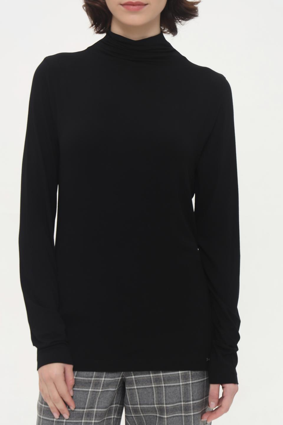 Пуловер Cinque с горлом черный
