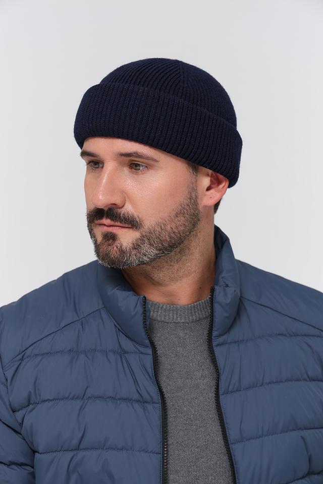 Шапка Marhatter мужская тёмно-синяя