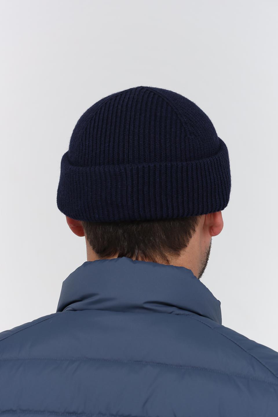 Шапка Marhatter мужская тёмно-синяя