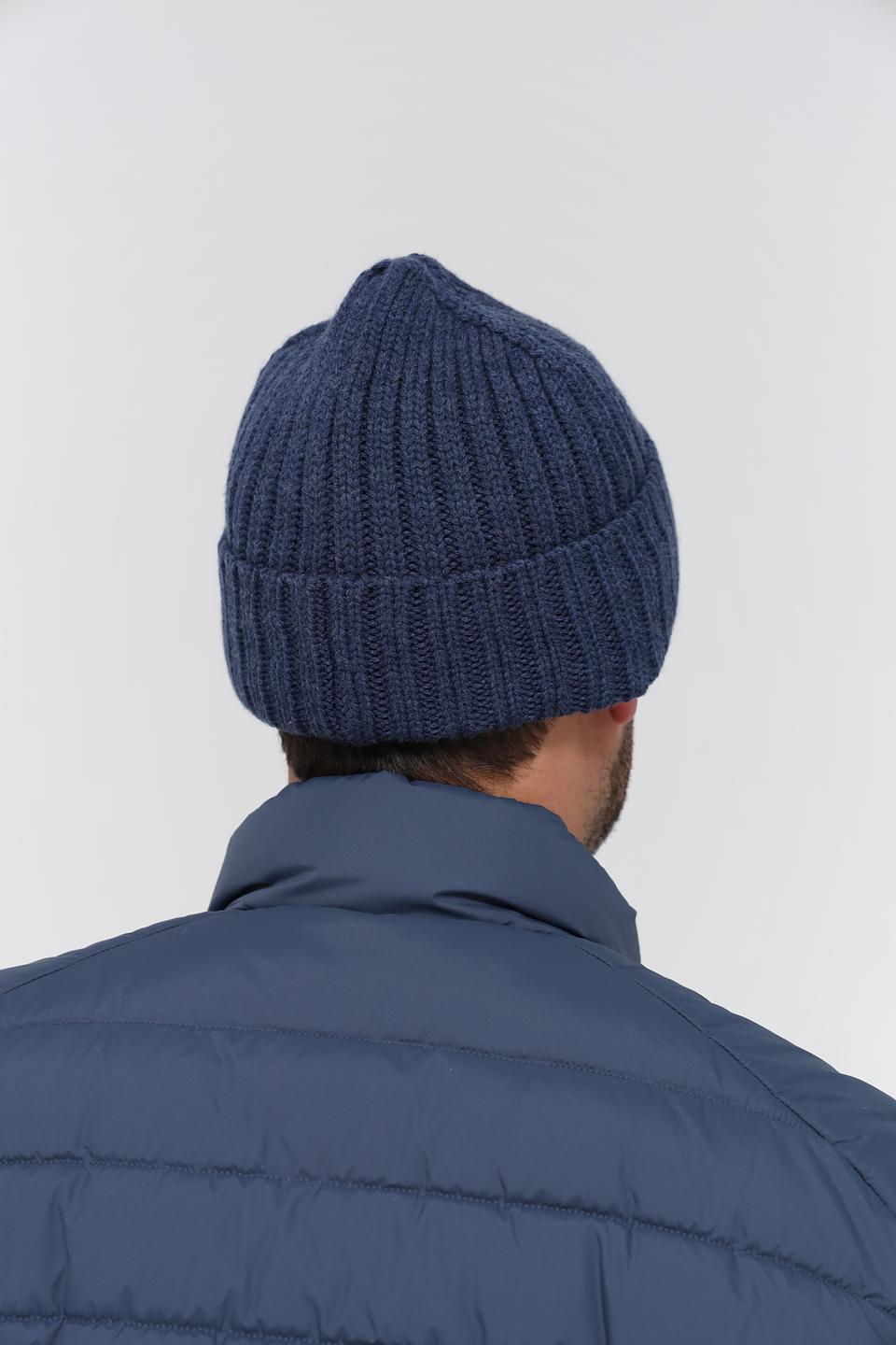 Шапка Marhatter мужская синяя