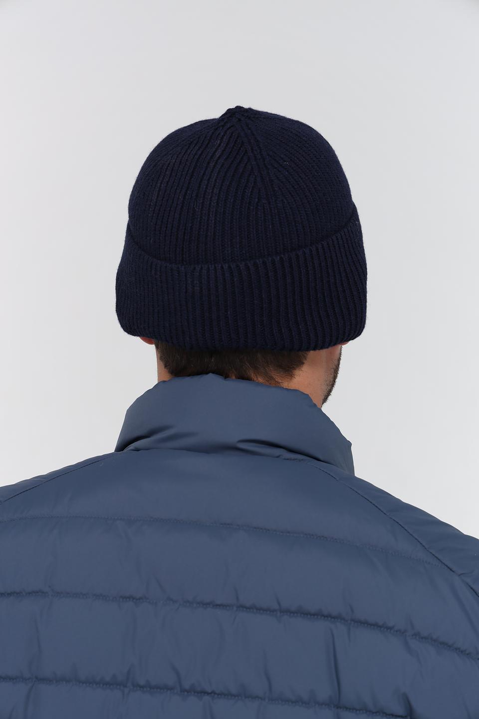 Шапка Marhatter мужская тёмно-синяя