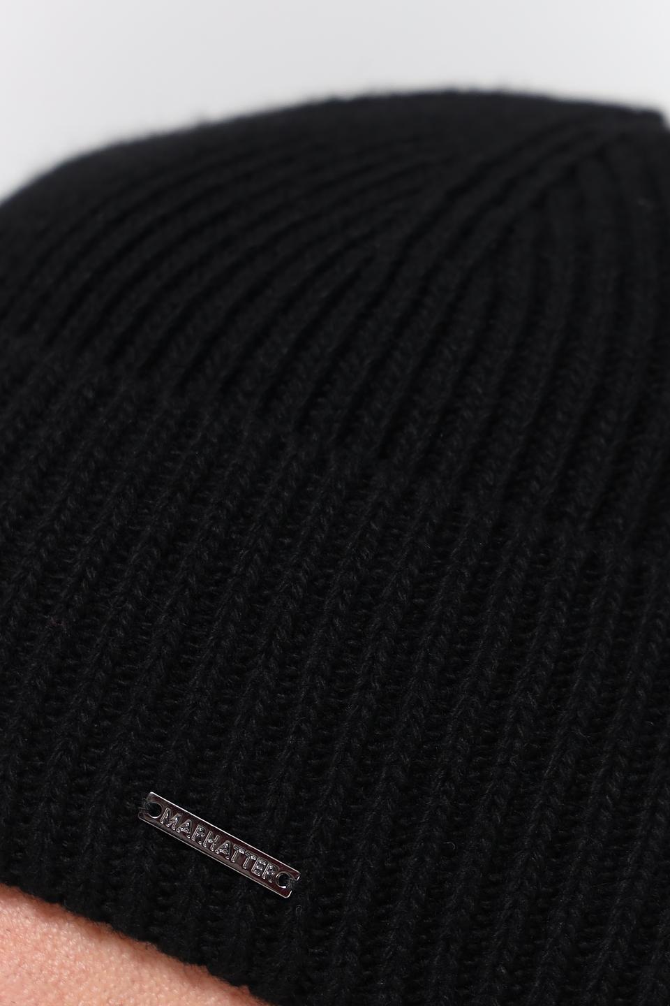 Шапка Marhatter чёрная