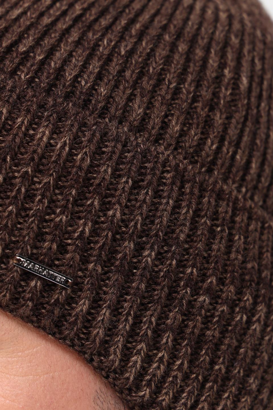 Шапка Marhatter коричневая