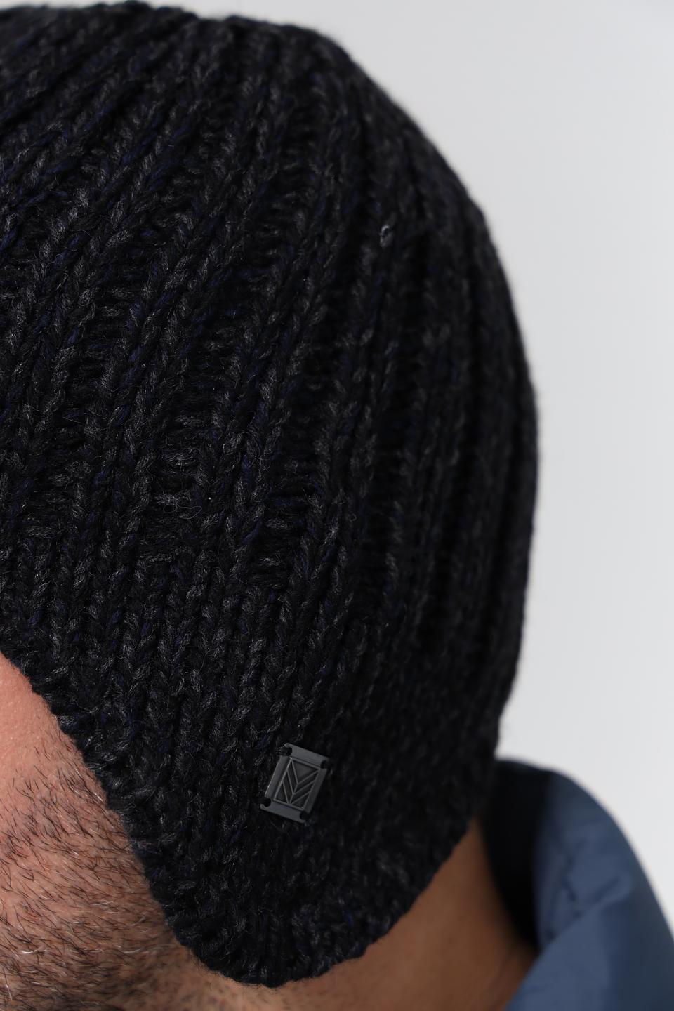 Шапка Marhatter мужская чёрная