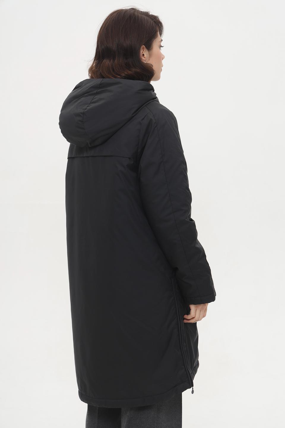 Пальто Frieda and Freddies чёрное стеганое