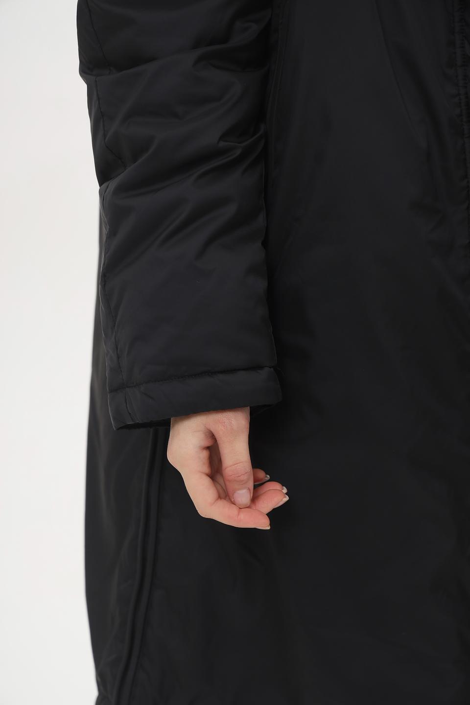 Пальто Frieda and Freddies чёрное стеганое