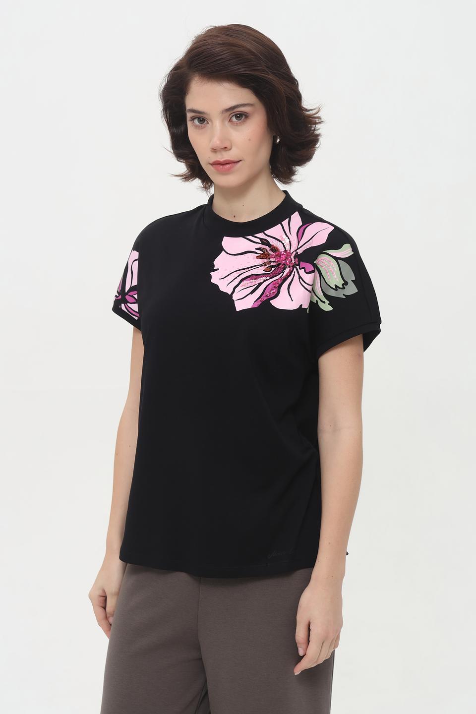 Футболка Marc Cain с цветами