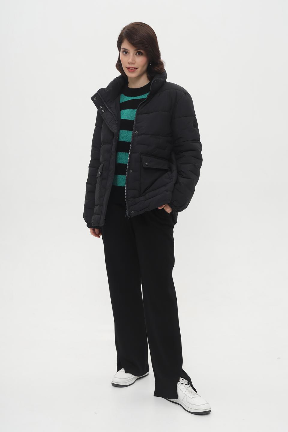 Куртка Gerry Weber чёрная стеганая