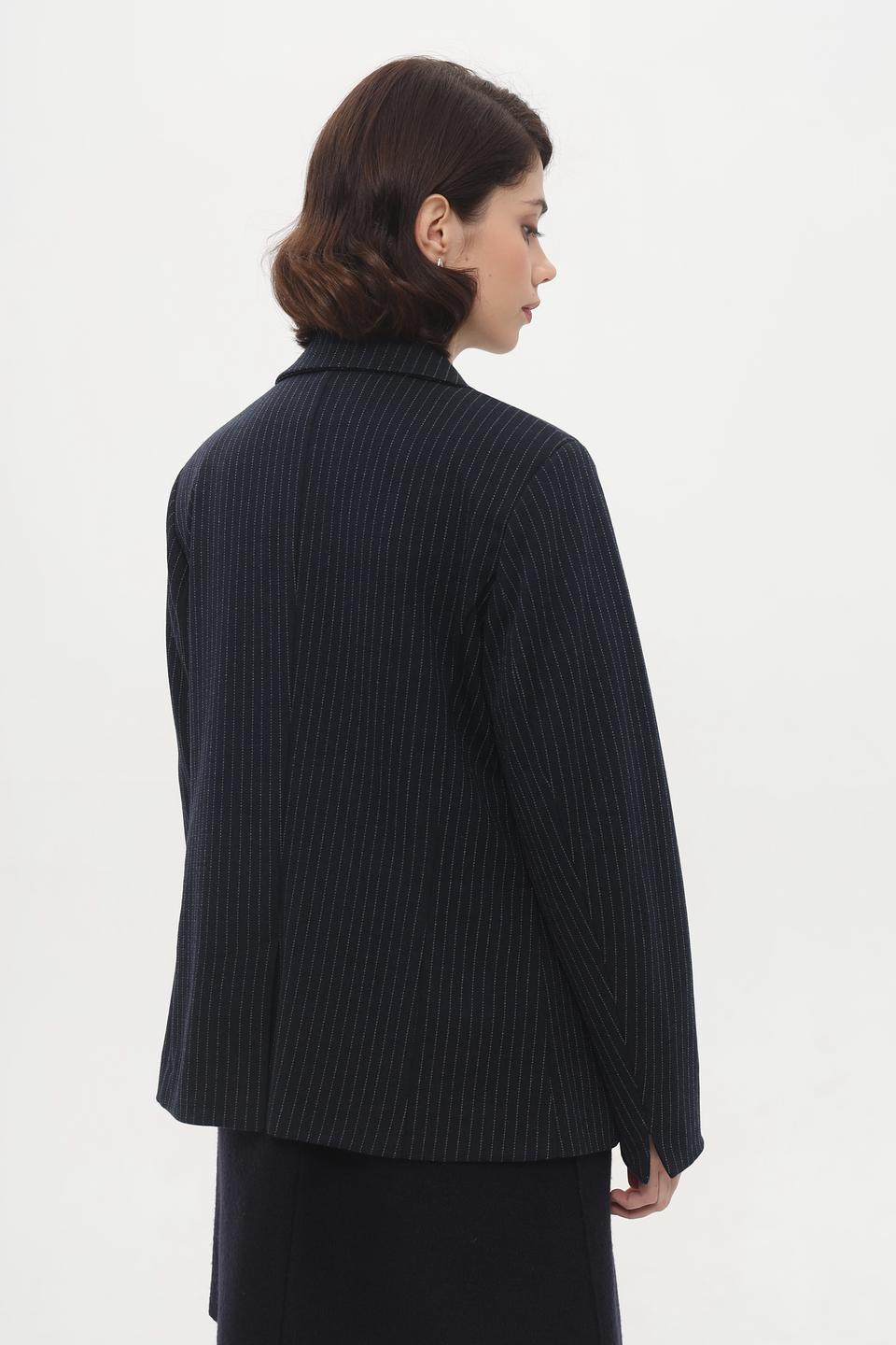 Жакет Lecomte в полоску