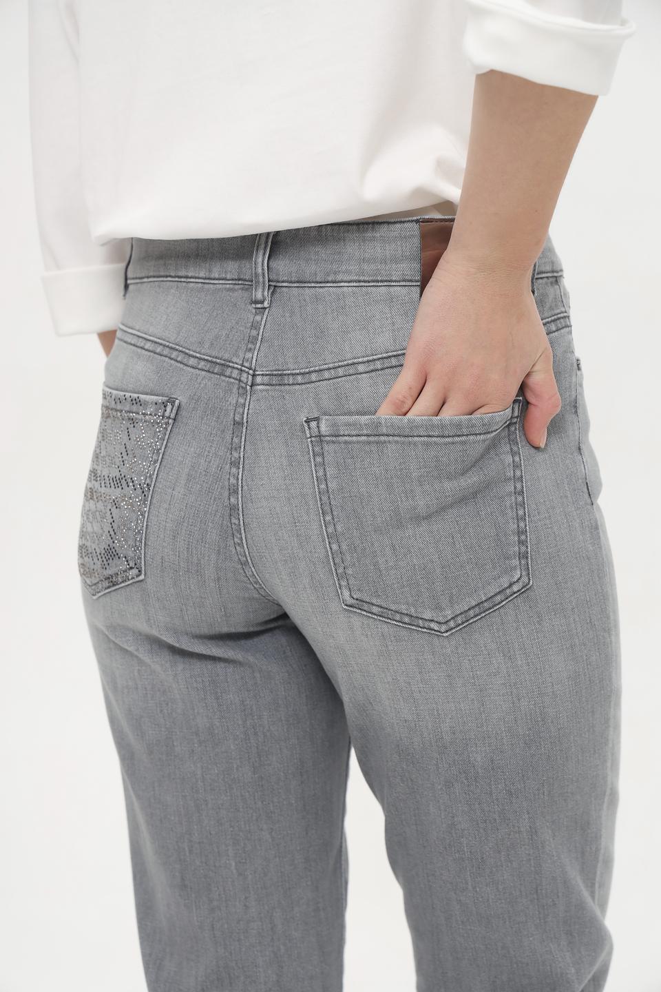 Джинсы Marc Cain серые, скинни