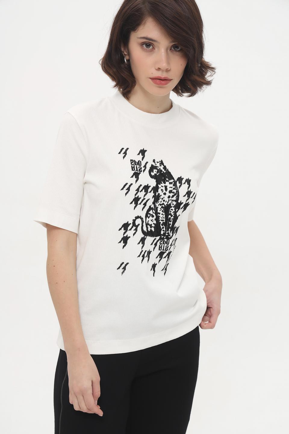 Футболка Marc Cain с принтом