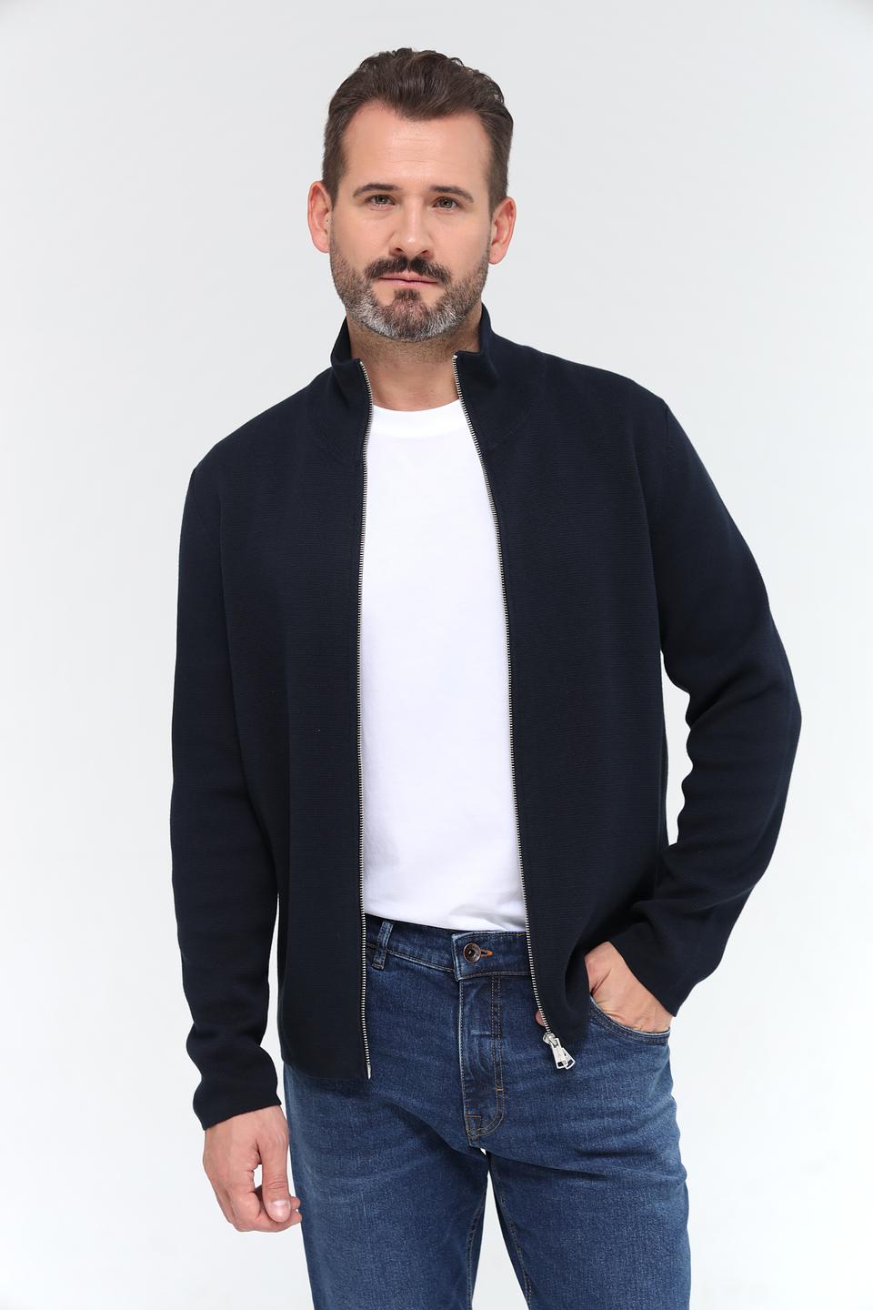 Кардиган Marc O Polo мужской тёмно-синий