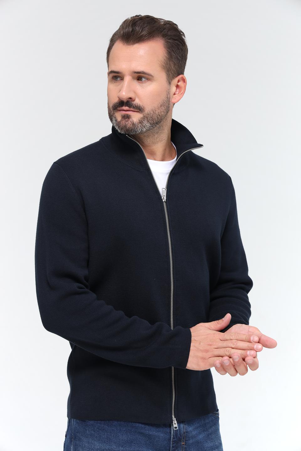 Кардиган Marc O Polo мужской тёмно-синий