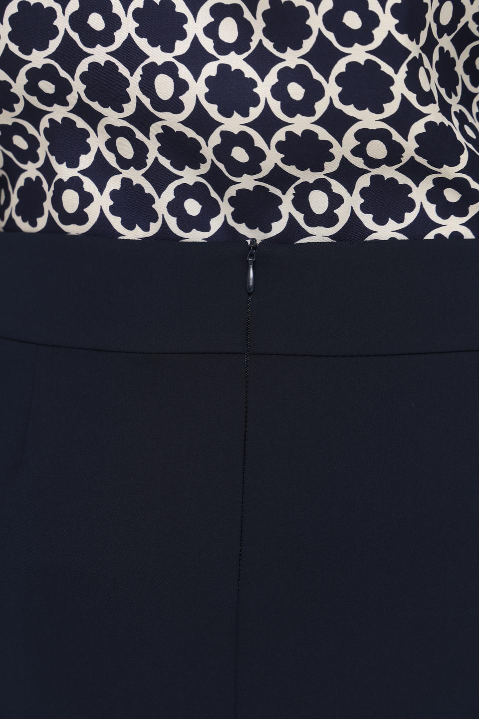 Юбка Frank Walder классическая темно-синяя