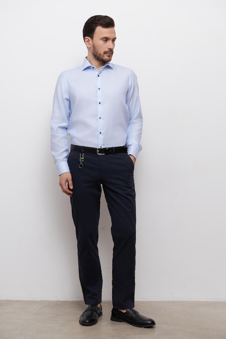 Рубашка Venti men голубая