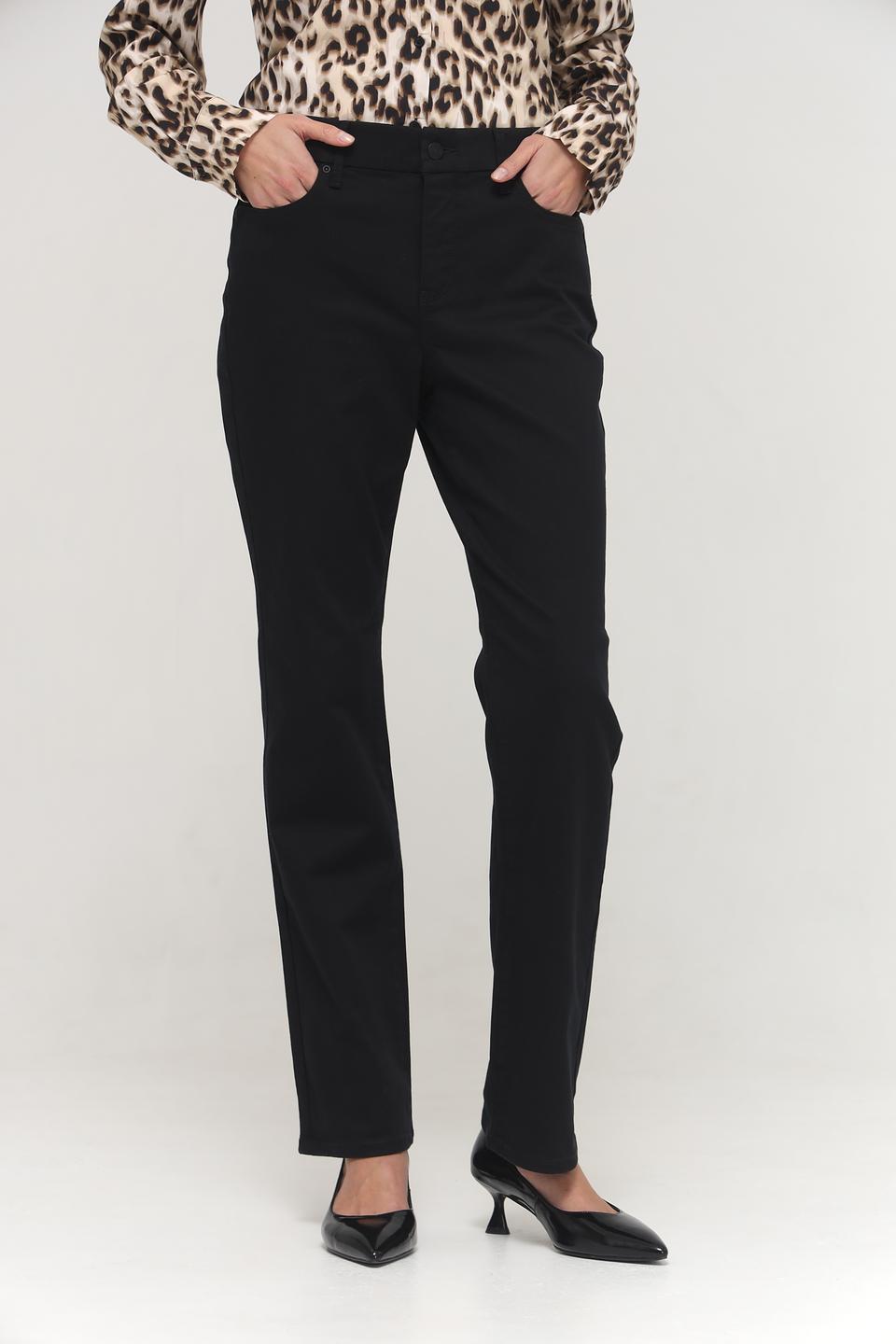 Джинсы NYDJ прямые чёрные